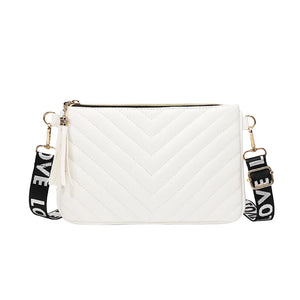 Tassel Small Messenger Bag Embroidered Female Shoulder Crossbody Bag