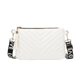 Tassel Small Messenger Bag Embroidered Female Shoulder Crossbody Bag
