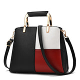 Patchwork Handbags High Leather Shoulder Crossbody Bags For Women