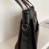 Soft PU Leather Tote Bag Women Shoulder Crossbody Designer
