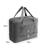 Waterproof Travel Bag with Wet Dry Separation Storage