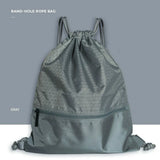 Travel Home String Drawstring Backpack Gym Tote Bag School Sport Pack