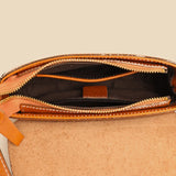 Women's Leather Messenger Sling Handbag Casual Vintage Tote Shoulder Bag