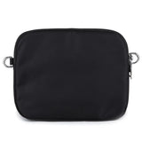 Nylon Shoulder Bag Womens Large-capacity Multi-purpose Solid Zipper Bags
