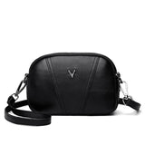 Leather Shell Tote Lady Girl Shoulder Messenger Bag