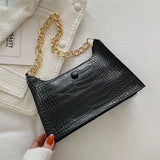 Soft Leather Single-Shoulder Square Handbag for Women