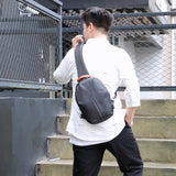 Unisex Casual Sports Headset Purse Nylon Messenger Bag