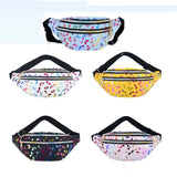 Colorful Ladies Mobile Phone Waist Bag Waterproof Messenger Bag