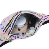 Colorful Ladies Mobile Phone Waist Bag Waterproof Messenger Bag