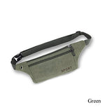 Canvas Waist Pack Fanny Pack Hip Purse Belt Bag