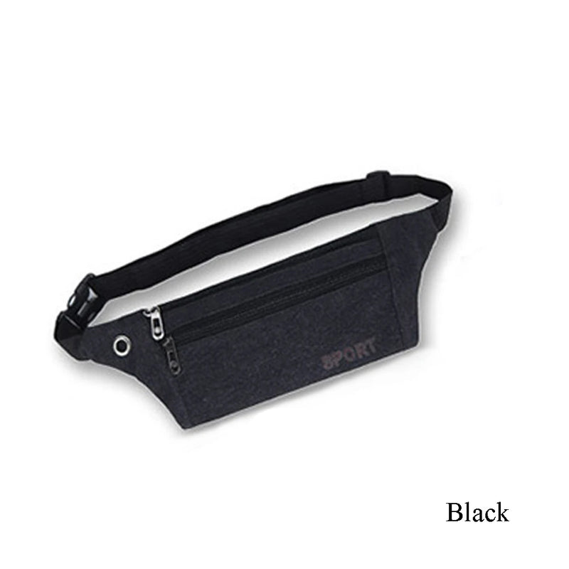 Canvas Waist Pack Fanny Pack Hip Purse Belt Bag