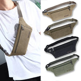 Canvas Waist Pack Fanny Pack Hip Purse Belt Bag