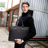 Waterproof Business Handbag Laptop Shoulder Briefcase Men Bag