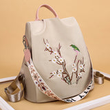 Waterproof Oxford Women Backpack Anti-theft Women Backpacks Print School Bag