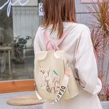 Waterproof Oxford Women Backpack Anti-theft Women Backpacks Print School Bag
