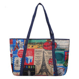 Waterproof Tote Bag Women Large Capacity Canvas Travel Shoulder Lady