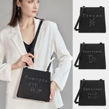 Wild Women Shoulder Messenger Small Square Bags Constellation Pattern Handbag