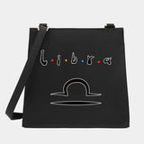 Wild Women Shoulder Messenger Small Square Bags Constellation Pattern Handbag