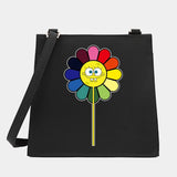 Wild Women Daisy Shoulder Messenger Bag Small Square Commute Handbag