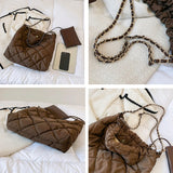 Winter Women's Purses Nylon Shoulder Bags Large Totes