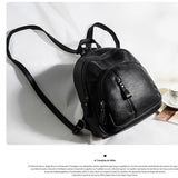High Youth PU Daypack Backpacks for Teenage Girls