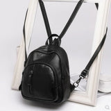 High Youth PU Daypack Backpacks for Teenage Girls