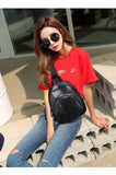 High Youth PU Daypack Backpacks for Teenage Girls