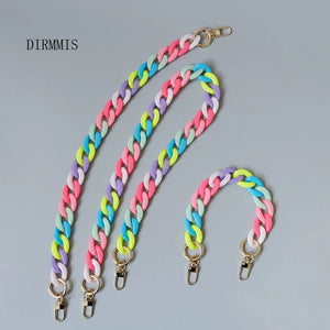 Acrylic Shoulder Phone Handle Chains for Women