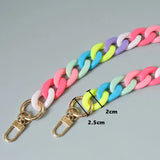 Acrylic Shoulder Phone Handle Chains for Women