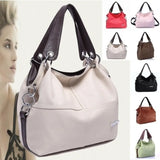 Large Capacity Leather Shoulder Bag Totes Purse