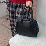 Women's PU Leather Shoulder Messenger Bag Vintage Small Tote