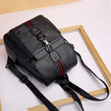 Women Backpack PU Leather Casual large capacity Shoulder Bag For Girls