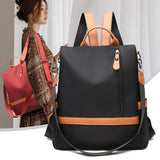 Women's High Oxford Backpack Student Light Bag