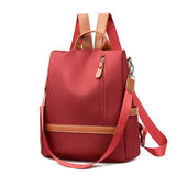 Women's High Oxford Backpack Student Light Bag