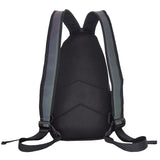 Geometric Luminous Backpack With Headphone Hole School Travel Shoulder Bags