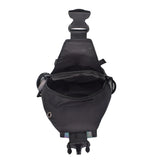 Geometric Luminous Backpack With Headphone Hole School Travel Shoulder Bags