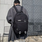 Contrasting Colors Laptop Backpack for School