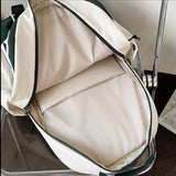 Contrasting Colors Laptop Backpack for School