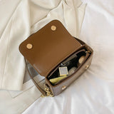 Women Bag High PU Leather Shoulder Bags Hasp Envelope Handbags