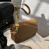 Women Bag High PU Leather Shoulder Bags Hasp Envelope Handbags