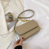 Women Bag High PU Leather Shoulder Bags Hasp Envelope Handbags
