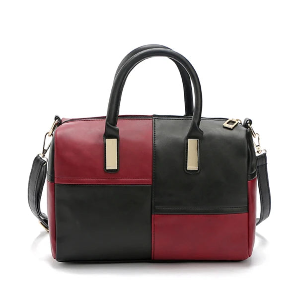 Women Leather Handbags Boston Shoulder Bag Messenger Bags
