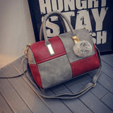 Women Leather Handbags Boston Shoulder Bag Messenger Bags