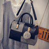 Women Leather Handbags Boston Shoulder Bag Messenger Bags