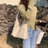 Women Bag Sets Ladies Small Shoulder Bag Soft PU Leather Plicated Strap