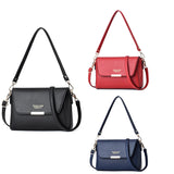 Women's PU Leather Shoulder Bag Ladies Messenger Bags