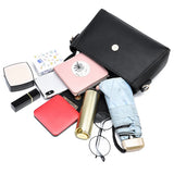 Women's PU Leather Shoulder Bag Ladies Messenger Bags