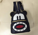 PU Big Ears Character Pocket Backpacks Rucksack Bag