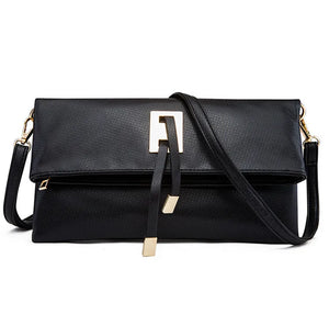Soft Leather Crossbody Bag for Women, Patchwork Messenger Bag