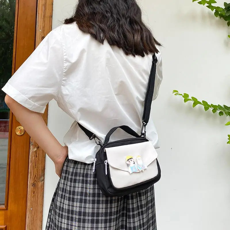 Women Small Square Crossbody Bag Handbag